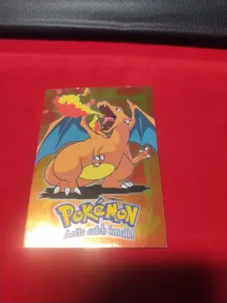 1998 Topps Pokemon Charizard #06 E6 Of 12 Foil - Image 1