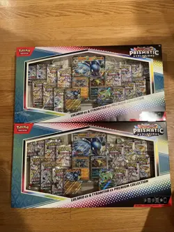 2 Pokemon TCG Scarlet And Violet Prismatic Evolutions Premium Collection NIB (2) - Image 1