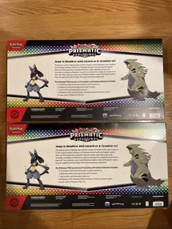 2 Pokemon TCG Scarlet And Violet Prismatic Evolutions Premium Collection NIB (2) - Image 3