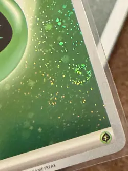 Pokemon Cosmos Holo (2) Grass Energy #001 / 1 w 4 Swirls / 1 w 1 Swirl SVE EN NM - Image 4
