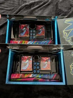 Pokemon Mega Charizard X EX UPC Ultra Premium Collection Open Box LOT OF 4 - Image 2