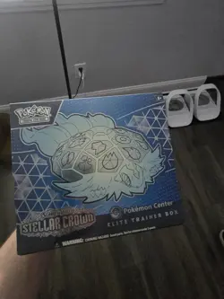 IN HAND Pokemon Center Scarlet & Violet Stellar Crown Elite Trainer Box ETB - Image 1