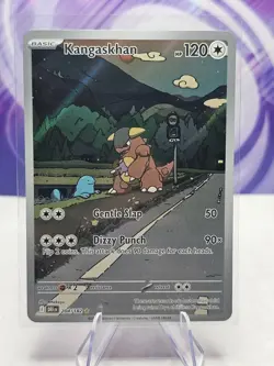 Pokemon TCG Kangaskhan Illustration Rare 204/182 Destined Rivals Near Mint - Image 1