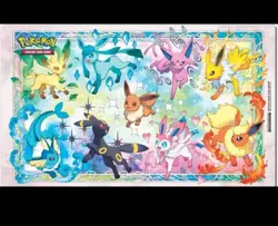 Pokemon TCG - Prismatic Evolutions Super Premium Collection SPC - Eevee Playmat - Image 1