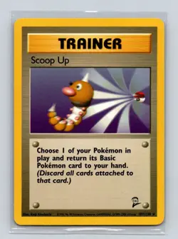 Base Set 2 #107/130 Scoop Up Rare Pokemon NM - Image 1