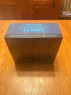 Phantasmal Flames Pokemon Center Exclusive ETB Elite Trainer Box (NEW) - Image 3