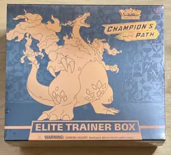 Pokemon TCG: Champion's Path Elite Trainer Box ETB New Sealed - Image 1