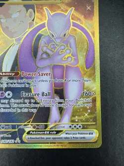 Team Rocket's Mewtwo ex 240/182 Sv10: Destined Rivals Hyper Rare Pokemon TCG NM - Image 5