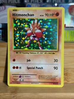 HITMONCHAN 62/108 XY Evolutions Holo Rare Pokemon TCG Lightly Played - Image 1