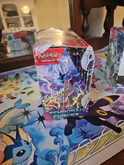 Pokemon TCG Temporal Forces Booster Box 36 Packs FACTORY SEALED + Acrylic Case - Image 2