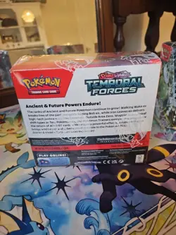 Pokemon TCG Temporal Forces Booster Box 36 Packs FACTORY SEALED + Acrylic Case - Image 3