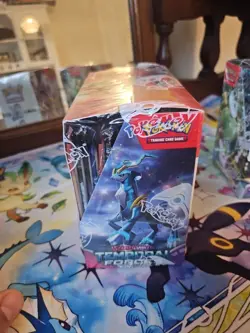 Pokemon TCG Temporal Forces Booster Box 36 Packs FACTORY SEALED + Acrylic Case - Image 4