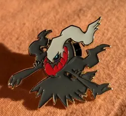 Mythical Darkrai Official Pokemon Collectors Enamel Metal Pin 2016 TCG - Image 5