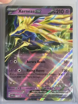 Xerneas EX SVP 179 Scarlet & Violet Black Star Promo Rare Pokemon TCG NM/M - Image 1