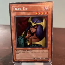 Moderately Played, English Yu Gi Oh Dark Elf - MRD-113 Rare - Unlimited Edition - Image 2