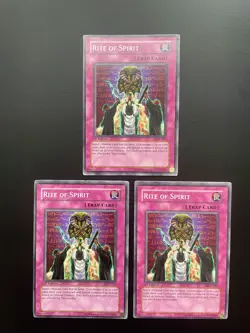 Yugioh Rite Of Spirit PGD-100 1st Edition Common MP/HP X3 - Image 1