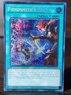 Yugioh! Fiendsmith's Tract - MP25-EN093 - Prismatic Secret Rare - 1st Edition NM - Image 1