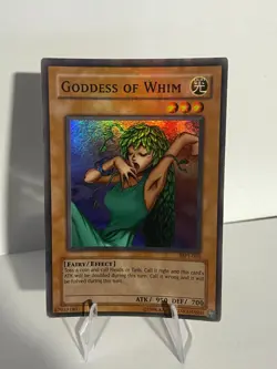 Yugioh Goddess Of Whim - Super Rare MP1-003 HP - Holo Bleed - Mc Donalds Promo - Image 1