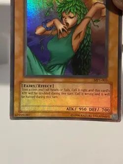 Yugioh Goddess Of Whim - Super Rare MP1-003 HP - Holo Bleed - Mc Donalds Promo - Image 3