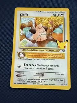Pokemon Card - Cleffa 20/111 - Celebrations - Classic - Holo 25th, NM - Mint - Image 1
