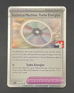 Pokemon Card Technical Machine: Evolution 179/182 Prize Pack Series Holo - NM - Image 1