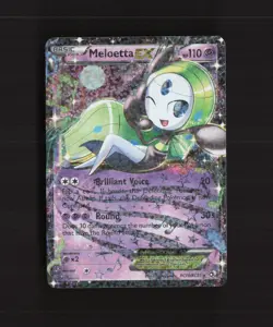 Meloetta EX RC11/RC25 Legendary Treasures Ultra Rare Holo Pokemon Card LP - Image 1