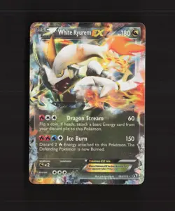 White Kyurem EX 101/113 Legendary Treasures Ultra Rare Holo Pokemon Card LP - Image 1