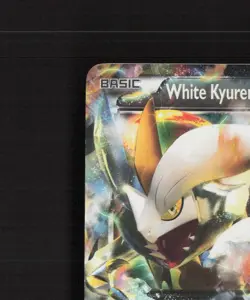 White Kyurem EX 101/113 Legendary Treasures Ultra Rare Holo Pokemon Card LP - Image 3