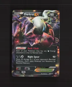 Darkrai EX 88/113 Legendary Treasures Ultra Rare Holo Pokemon Card MP - Image 1