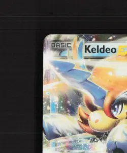 Keldeo EX BW61 Black & White Black Star Promo Holo Pokemon Card LP - Image 3