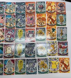 LOT OF 123 TOTAL POKEMON CARDS. 96 TV ANIMATION - 16 TV SERIES - 8 M (CP3015293) - Image 2