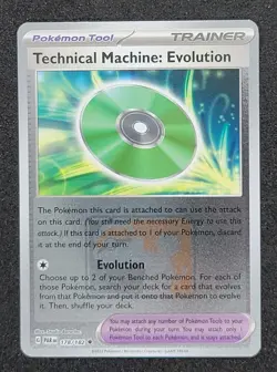 Technical Machine: Evolution 178/182 League & Championship Cards Pokemon Card NM - Image 1