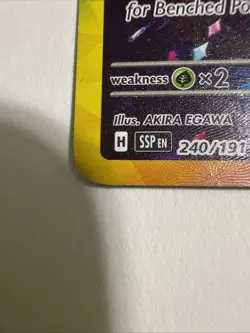 Pokemon TCG Hydreigon Ex SIR 240/191 Surging Sparks Near Mint Raw Card - Image 5