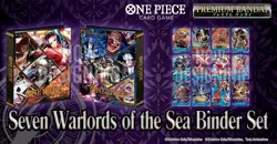 SEALED One Piece Card Game Seven Warlords Of The Sea Binder Set - ENGLISH - Image 2