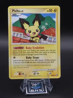 Pichu 25/99 - Arceus Regular Rare - LP Pokemon Card TCG 2009 - Image 1