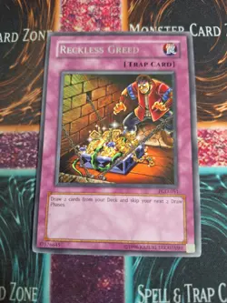 Yu-Gi-Oh! Reckless Greed PGD-051 Rare Unlimited Near Mint - Image 1