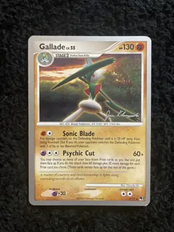 Gallade 2/17 World Championship Singles 2008 Non Holo NM/M Pokemon TCG Card - Image 1