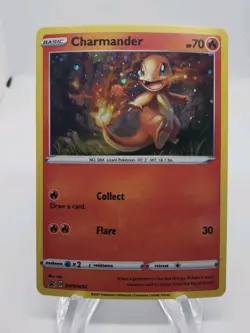 Pokemon Trading Card Game TCG Promo Charmander Holo SWSH092 NM - Image 1