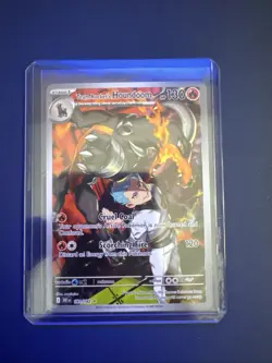 Pokemon TCG Team Rockets Houndoom Illustration Rare Card 191/182 Destined Rivals - Image 1