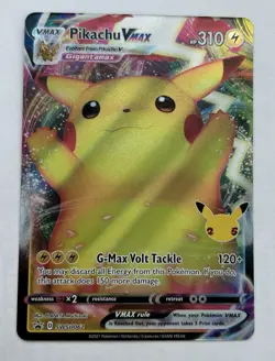 Pikachu VMAX SWSH062 SWSH: Sword & Shield Promo Cards Holo NM - Image 1