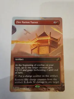 Fire Nation Turret (Borderless) - Avatar: The Last Airbender: Eternal(Non-Foil) - Image 1