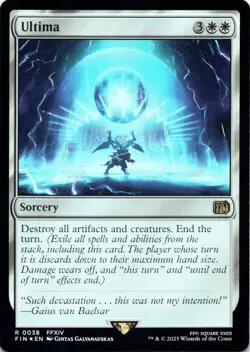 Ultima FOIL Final Fantasy Magic MTG NM - Image 1