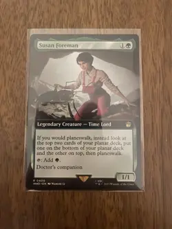 MTG Doctor Who - Susan Foreman - Foil Extended Art Rare - Image 1