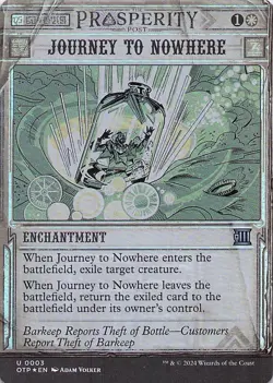 Journey to Nowhere Outlaws of Thunder Junction: Breaking News Foil - Image 1
