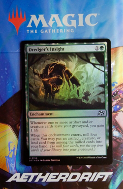 MTG DFT: Dredger's Insight (Enchantment) Regular Uncommon Foil 0159 Aetherdrift - Image 1