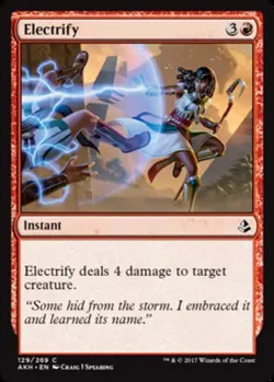Electrify - Foil X4 (Amonkhet (2017)) MTG (NM) *CCGHouse* Magic - Image 1