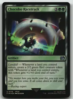 Chocobo Racetrack foil U FINAL FANTASY 179 NM - Image 1