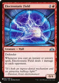 MTG - Electrostatic Field - The List - MB2 - Magic the Gathering - Image 1