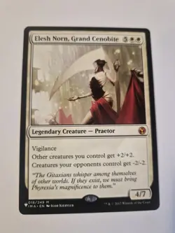 Magic The Gathering Elesh Norn, Grand Cenobite Mythic The List 018/249 MTG - Image 1