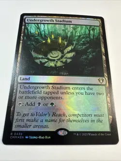 Undergrowth Stadium - Foil Commander Legends Magic mtg Light Play, English x1 - Image 2
